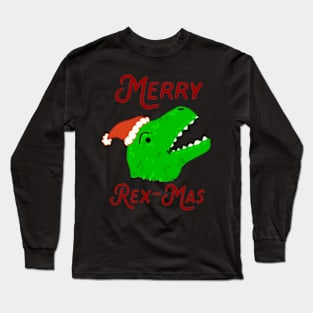 MERRY REX-MAS Long Sleeve T-Shirt